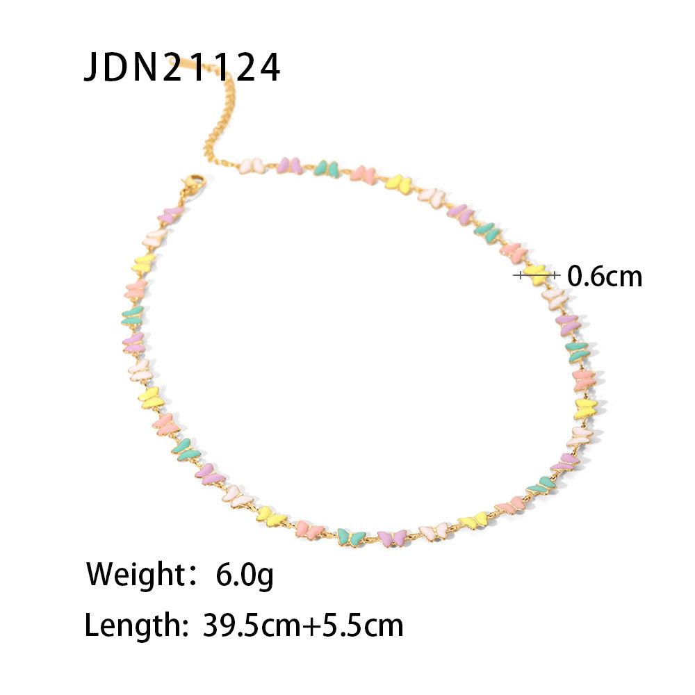 Maribella Daisy Chain Set - Daisy Chain Necklace [U8023AR1]