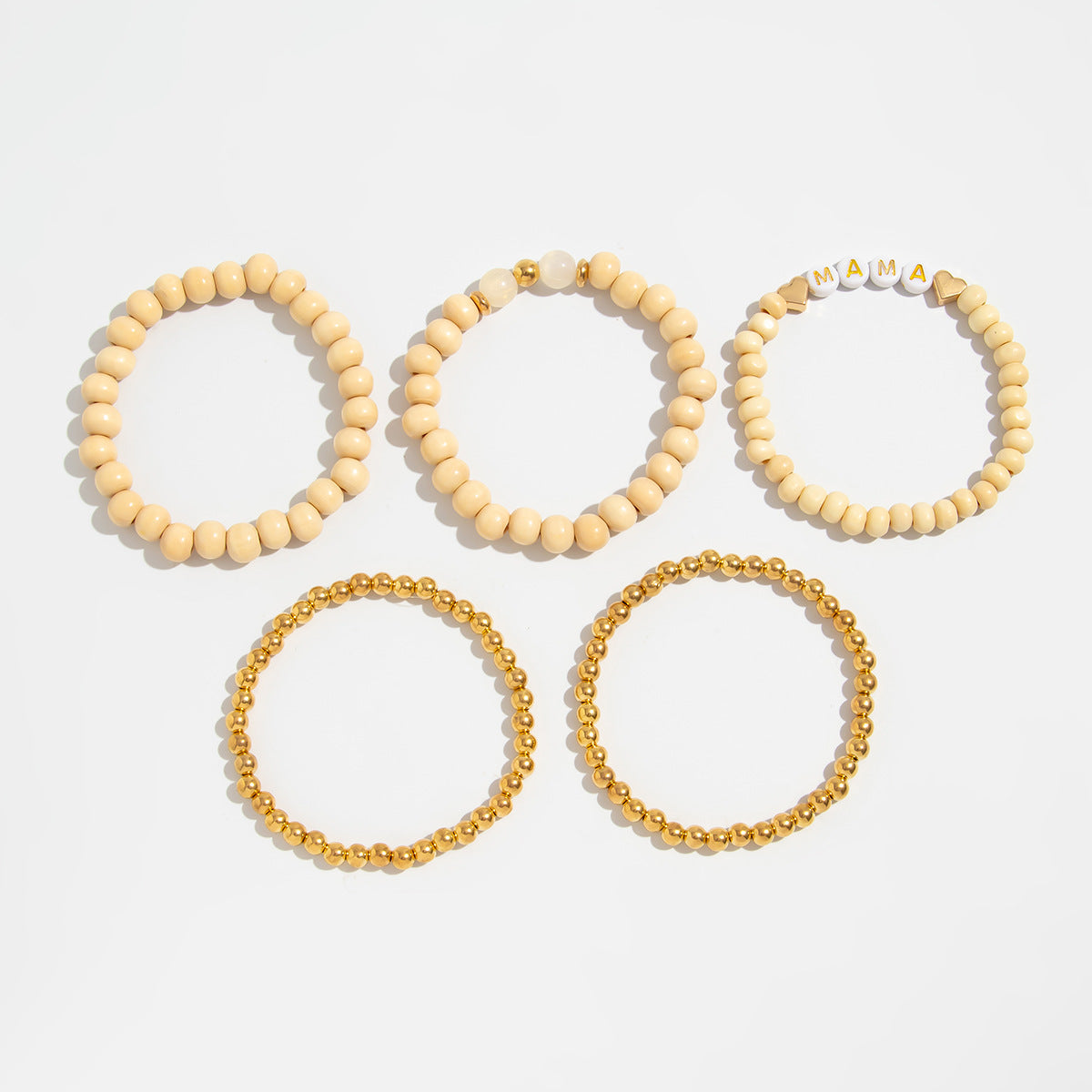 Lujain Bohemian Stacked Bracelets - Mixed Color 4 [XA771985]