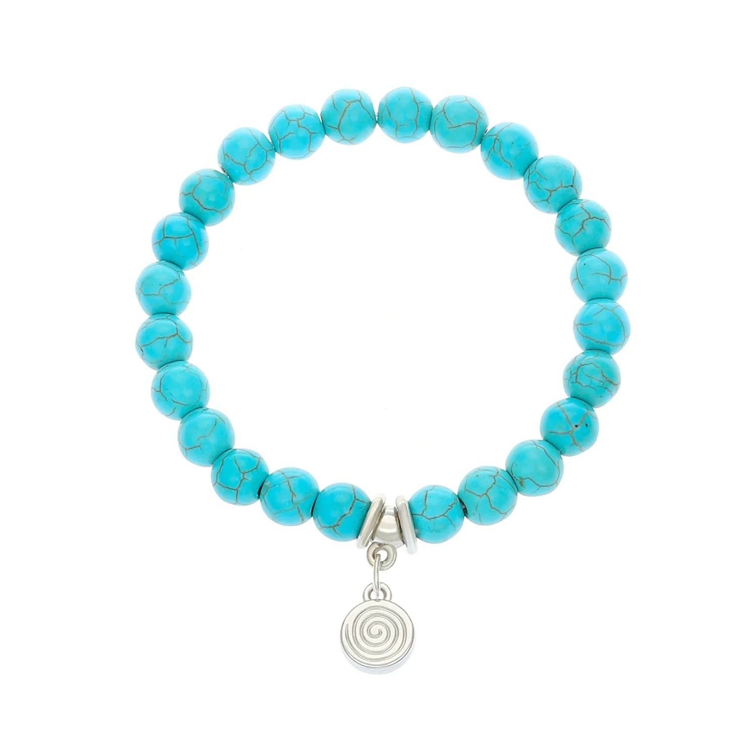 Temperance Stacked Cross Bead Bracelet - 07