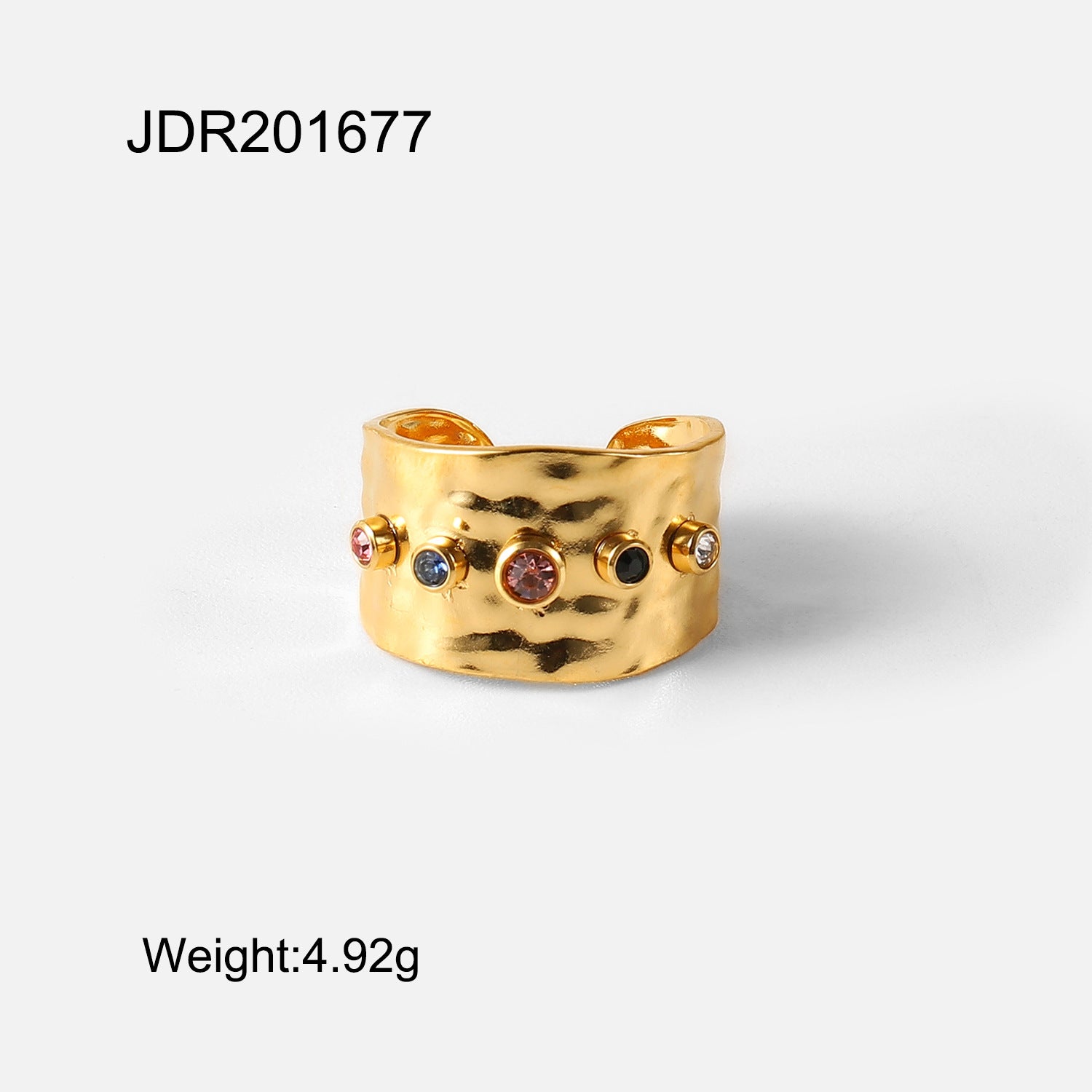 Giavana Stainless Steel Band Ring - JDR201677 [XRGJ6QM3]