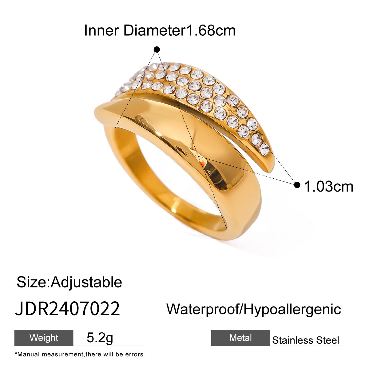 Melissa Geometric Open Ring - JDR2407022 [4L8G0ONU]