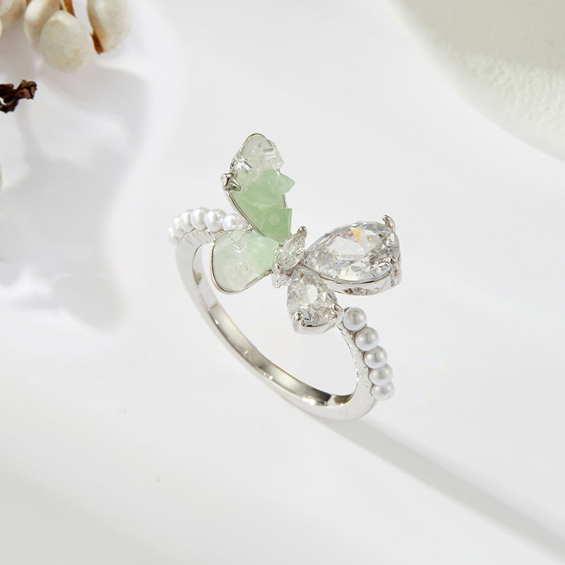 Rhythm Gradient Butterfly Ring - R16581K0147 [OL4W9COK]