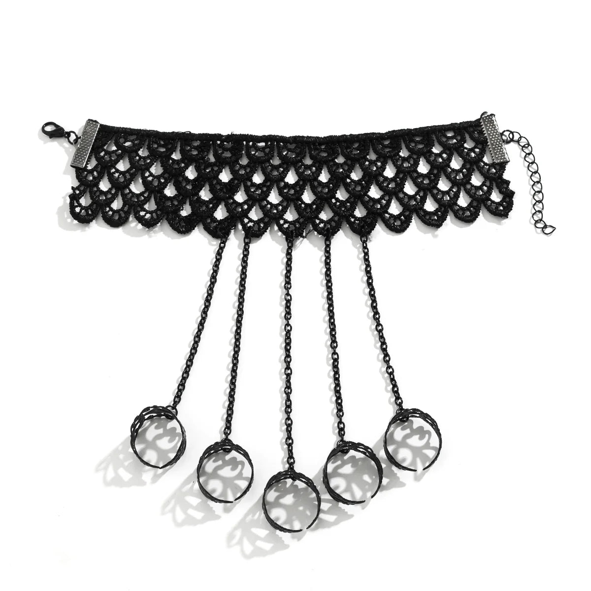 Mckinley Gothic Lace Bracelet - Black