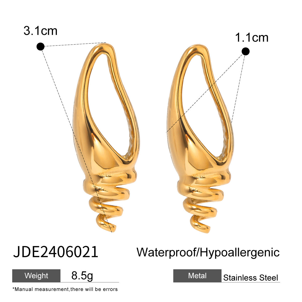 Yashvi Sculptural Steel Ring - JDE2406021 [N0JK2JIT]