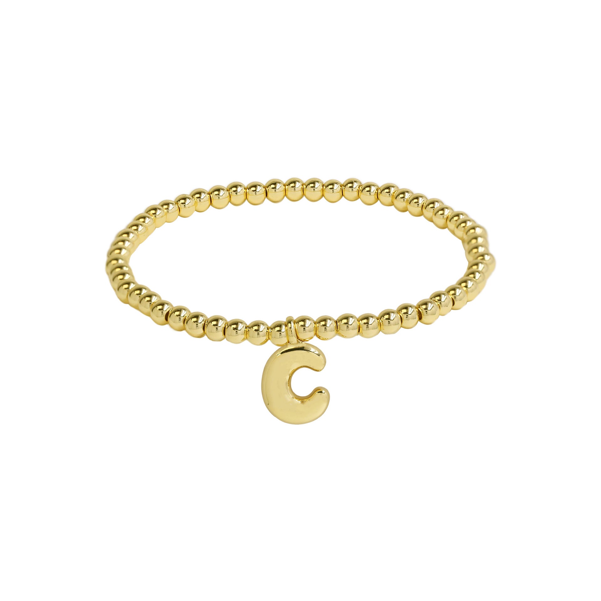Aviana Dainty Letter Bracelet - C [R45MA61I]