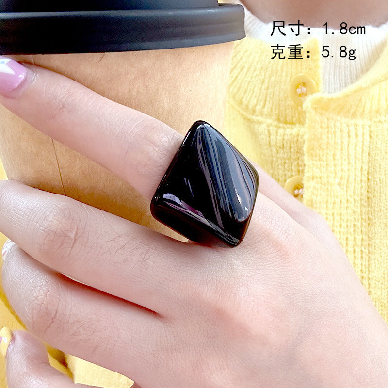 Demiyah Geometric Statement Ring - Variant F [ZWB3UMBA]