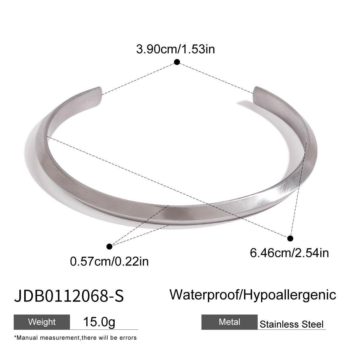 Charisma Luxe Can Tab Bracelet - JDB0112068-S [4D9AMTCV]