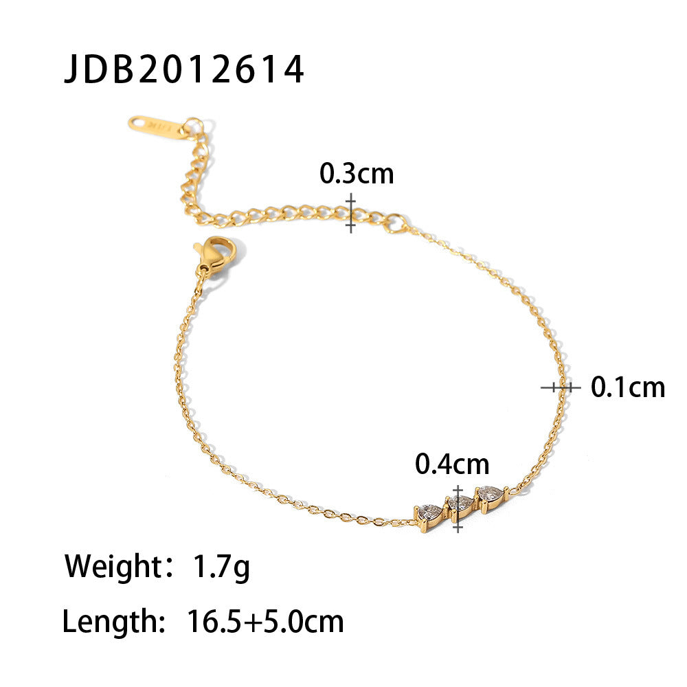 Iyla Sparkling Zircon Bracelet - JDB2012614 [E70PFQQI]