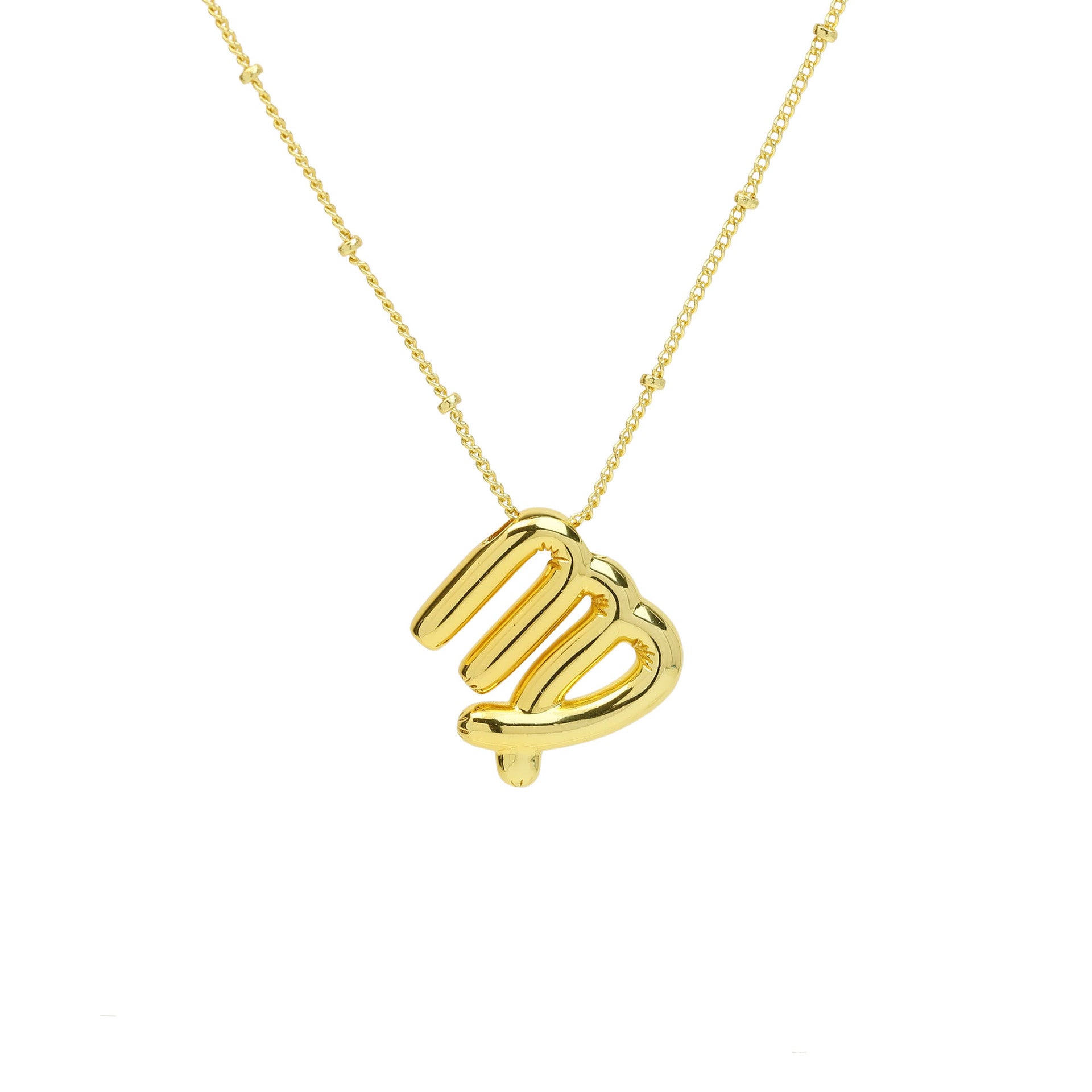 Cydney Bubble Zodiac Necklace - Virgo [7WSRIDQM]
