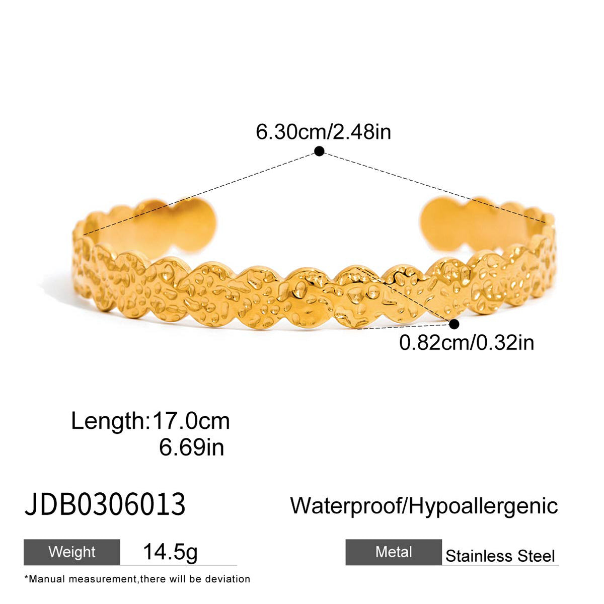 Zariah Statement Cuff Bracelet - JDB0306013 [JG8SWFL4]