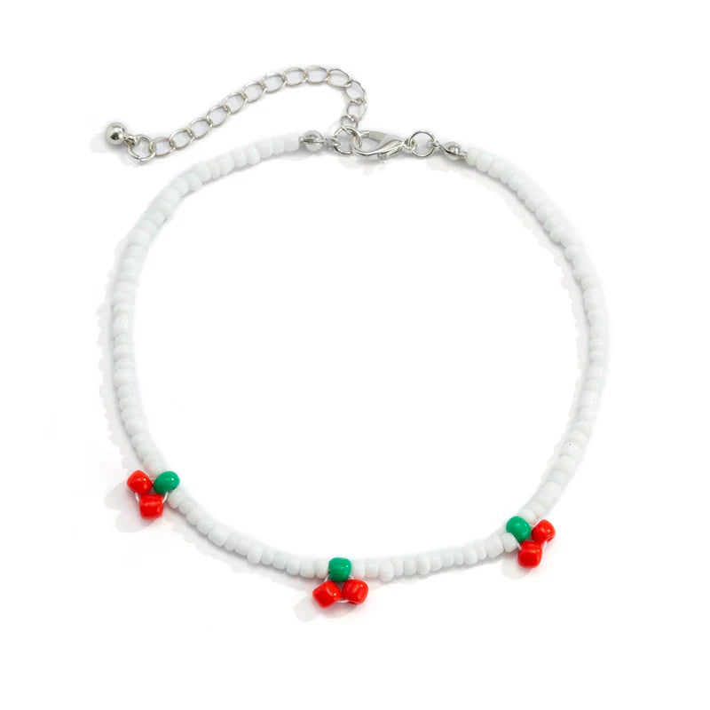 Evolet Bohemian Beaded Choker - Anklet