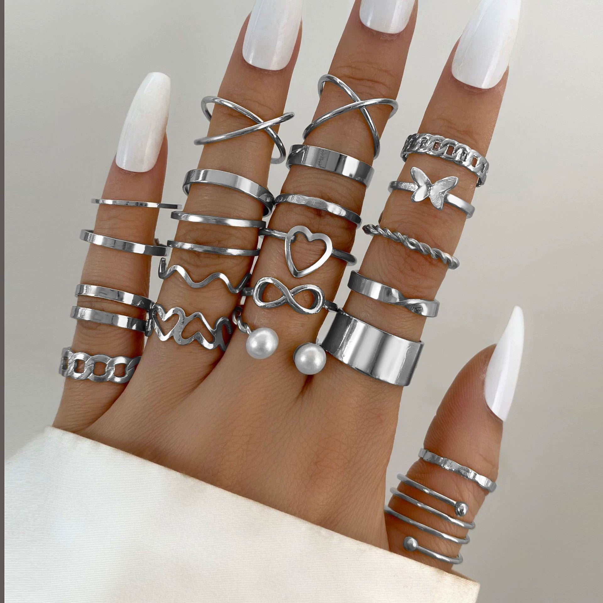 Kassidy Butterfly Ring Set - Style 2 [KE27VHYI]