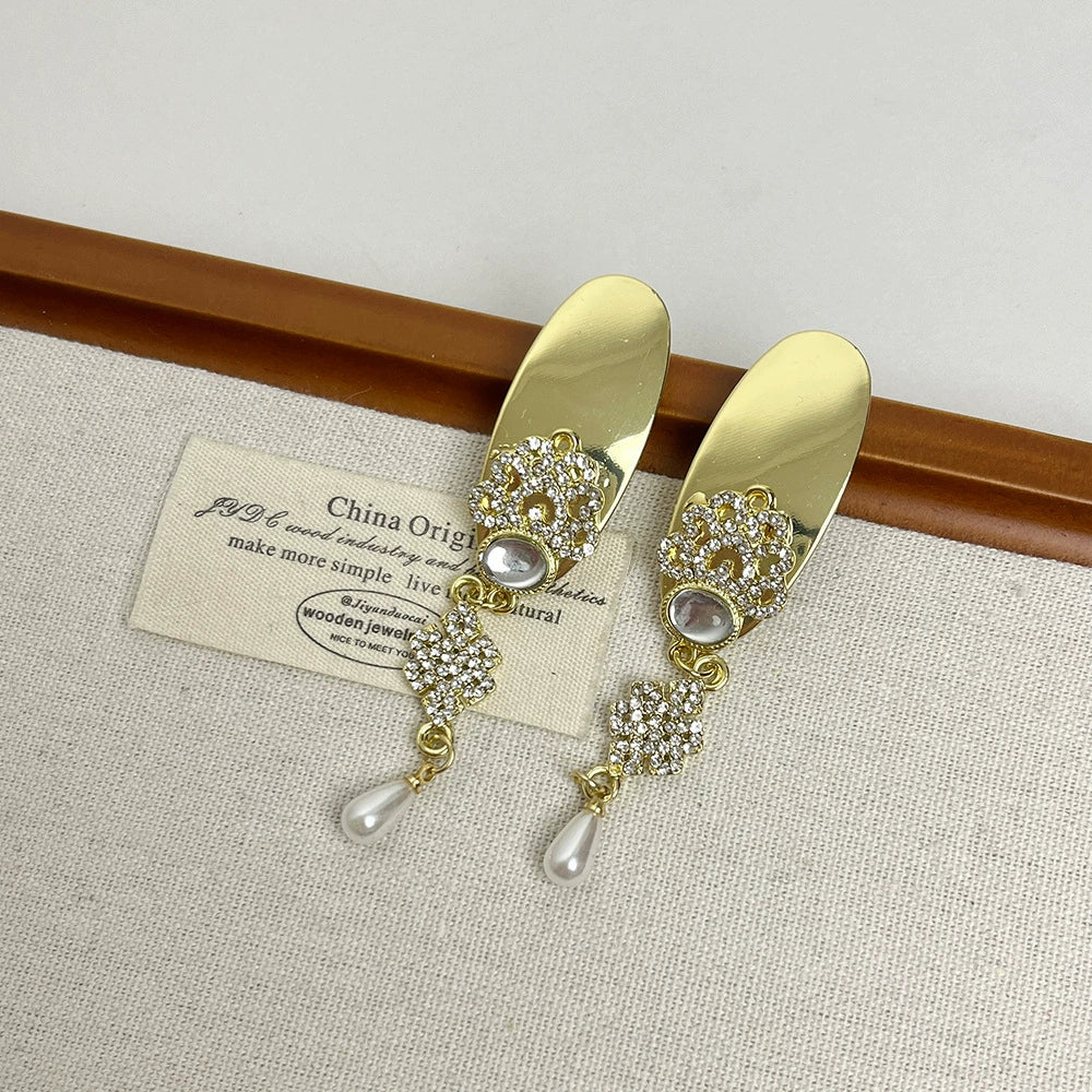 Aliza Palace Tassel Hairpin - Gold Single [ST6BBZSQ]