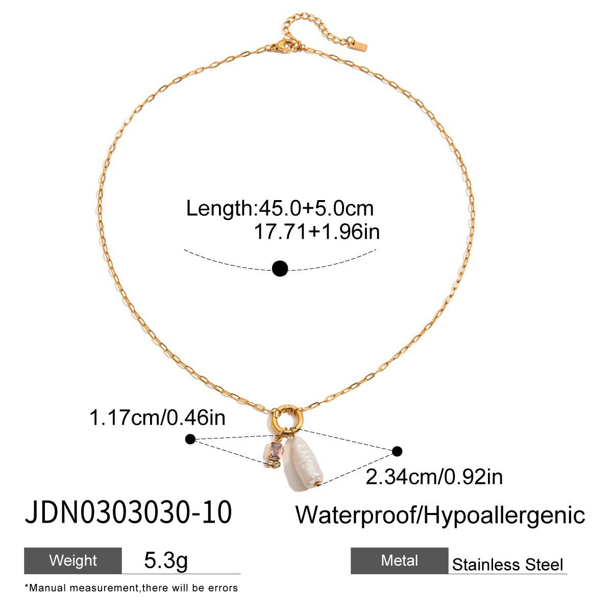 Maelani Dainty Birthstone Necklace - October Birthstone [F0TJPPN3]