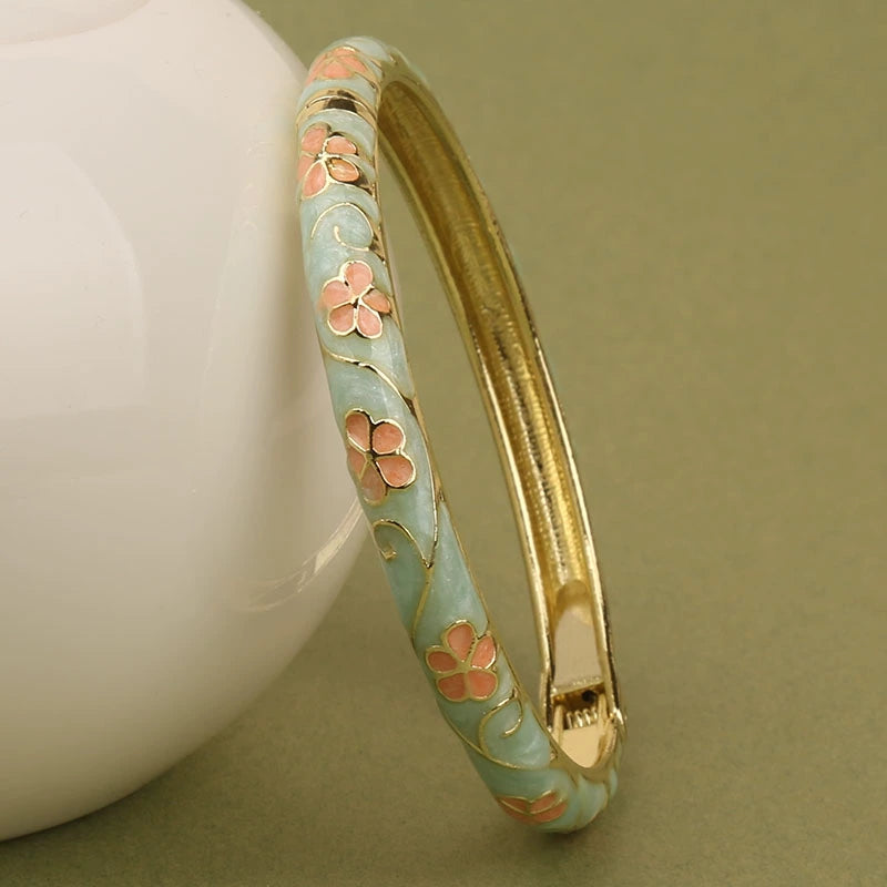 Zanyah Bloom Charm Bracelet - Blue Green [UFUP75E1]