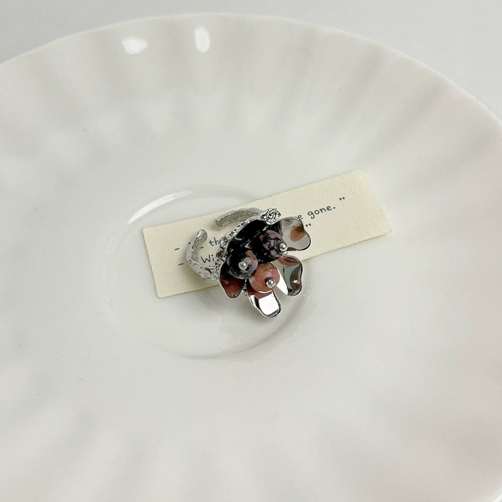Rawan Floral Pearl Ring - Style B [6BAGL3O6]