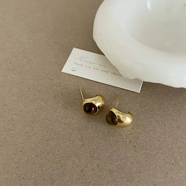 Jaimee Star Amber Earrings - Style 11