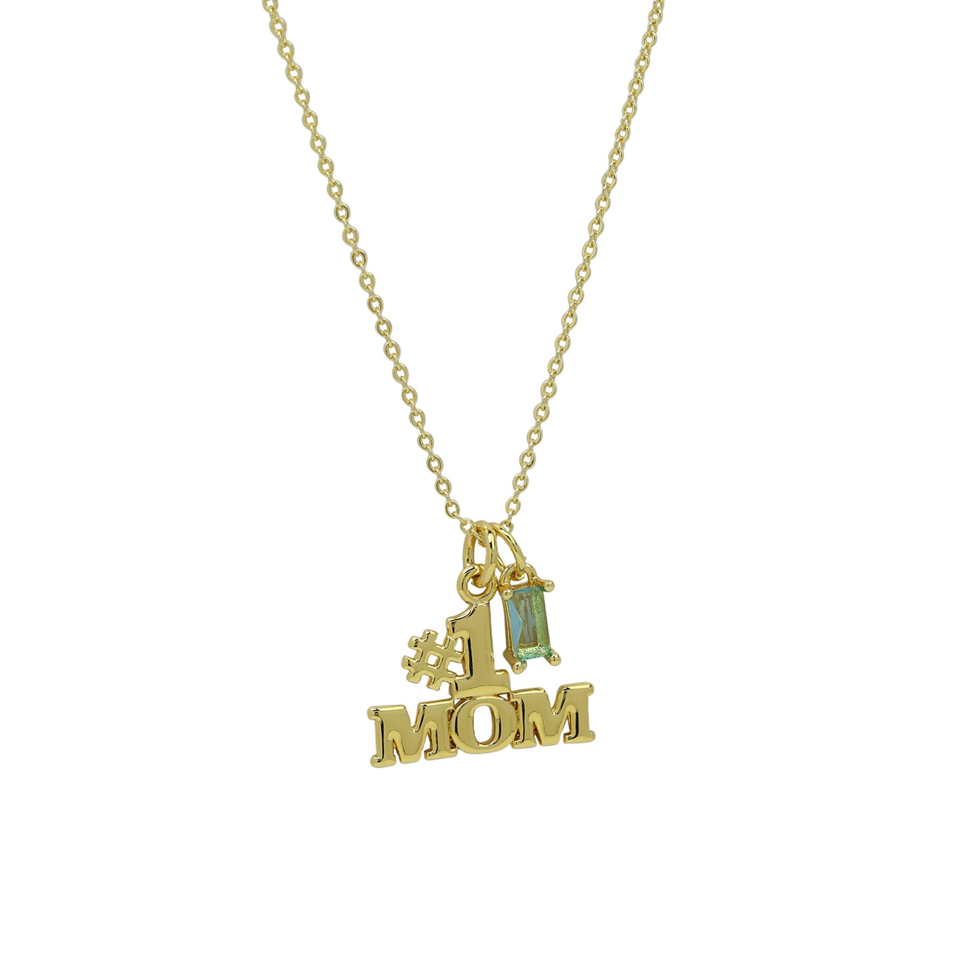 Serah Mom Birthstone Necklace - December Birthstone [A3933BV8]