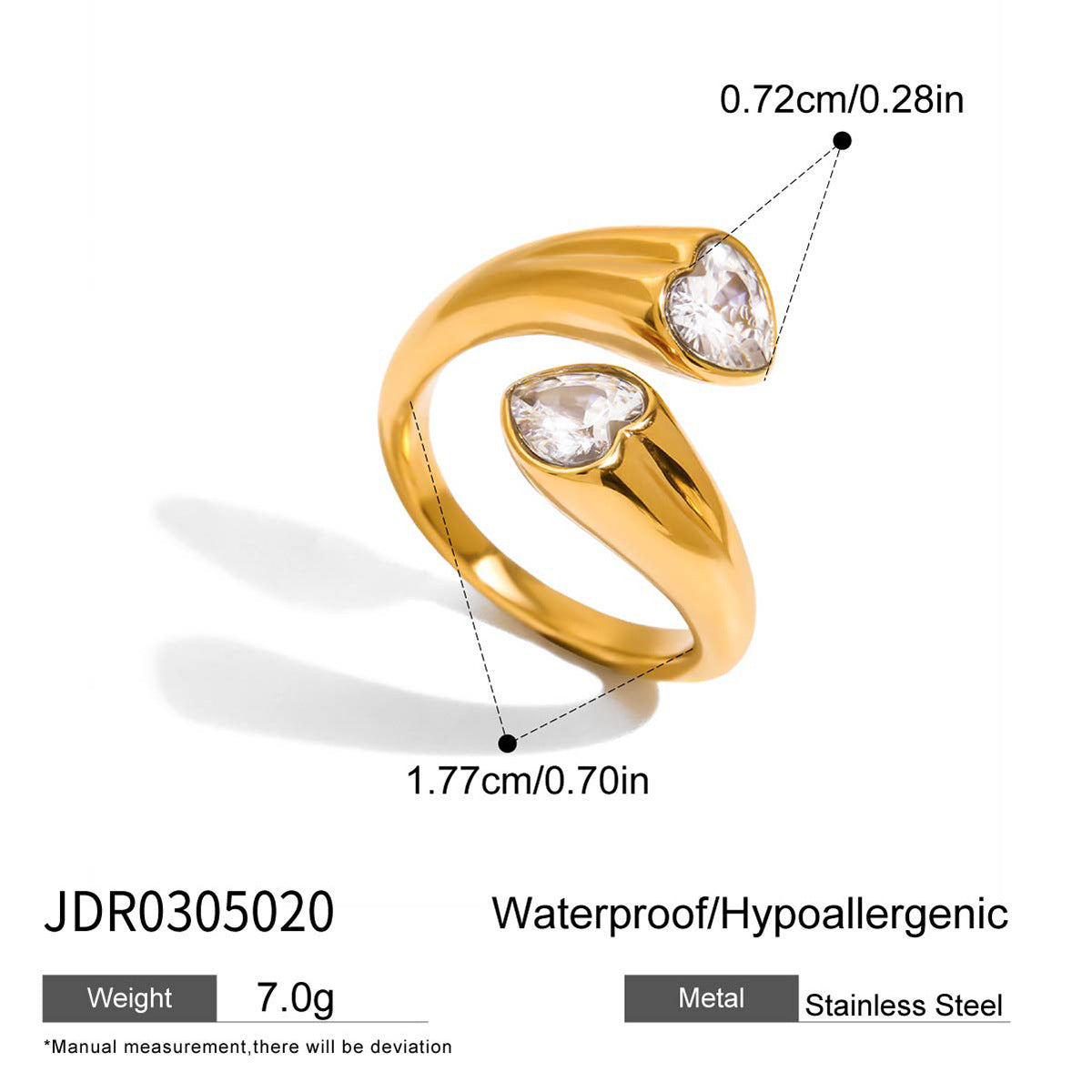 Zen Zircon Ring Set - JDR0305020 [0Z61RK83]