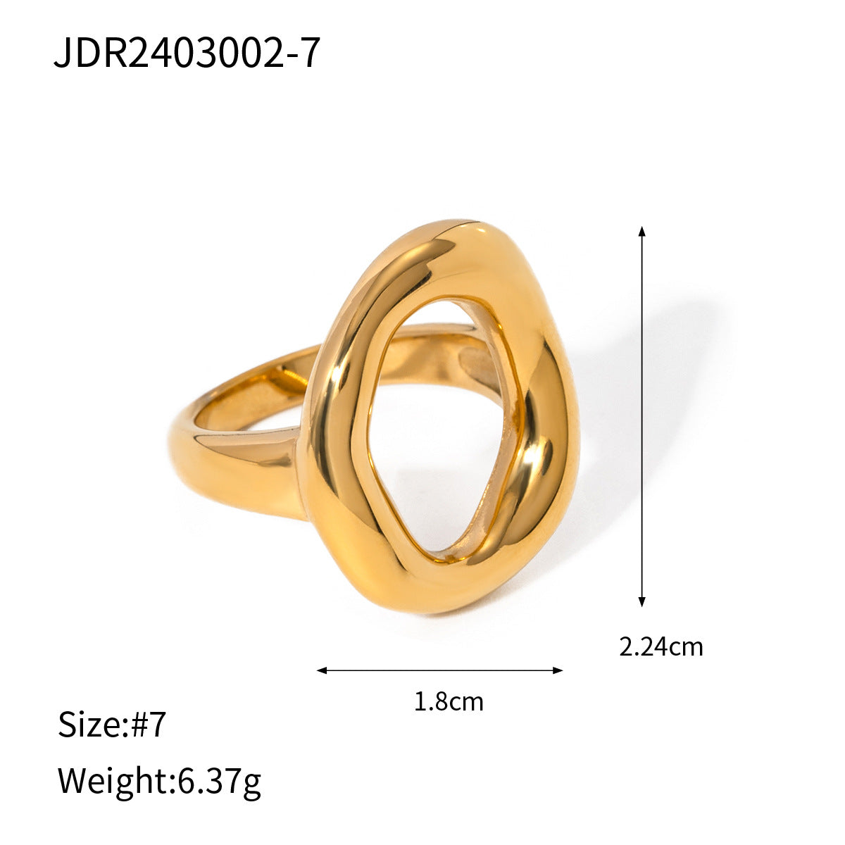 Mailyn Everlasting Pearl Ring - JDR2403002-7 [451RMRDT]