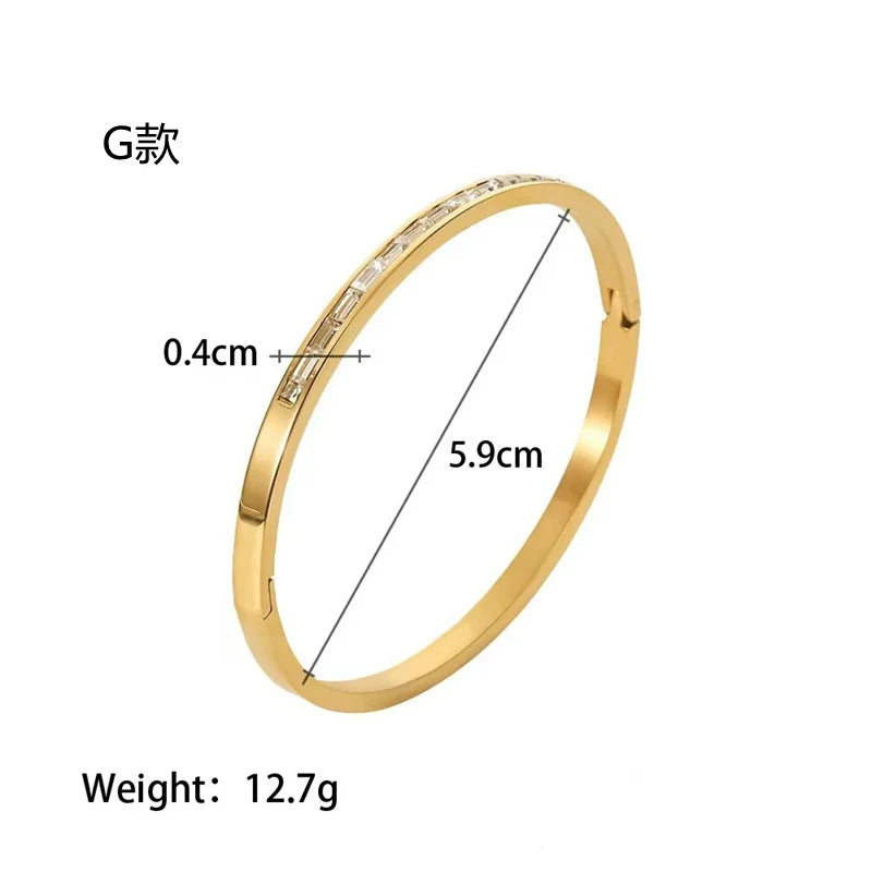 Zariyah Vintage Inlaid Bracelets - Style G