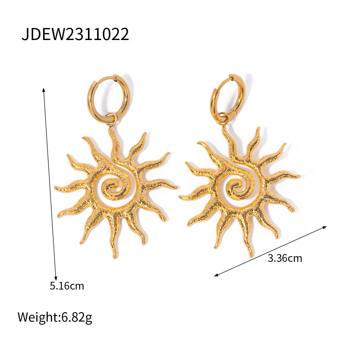 Honest Stainless Steel Star Tassel Earrings - JDEW2311022 [20NBHL2H]