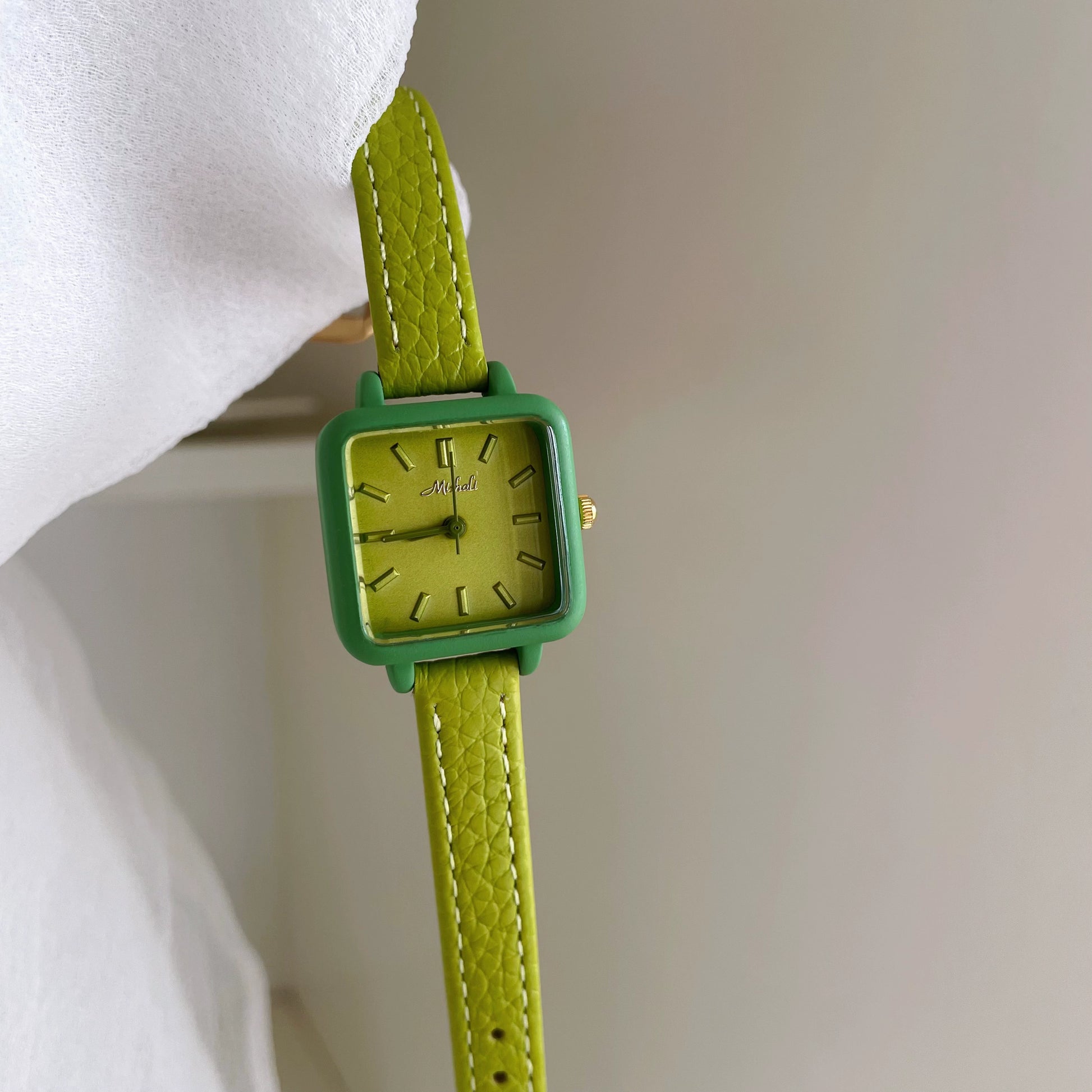 Ailen Vibrant Square Watch - Color Block [MFMQBILM]