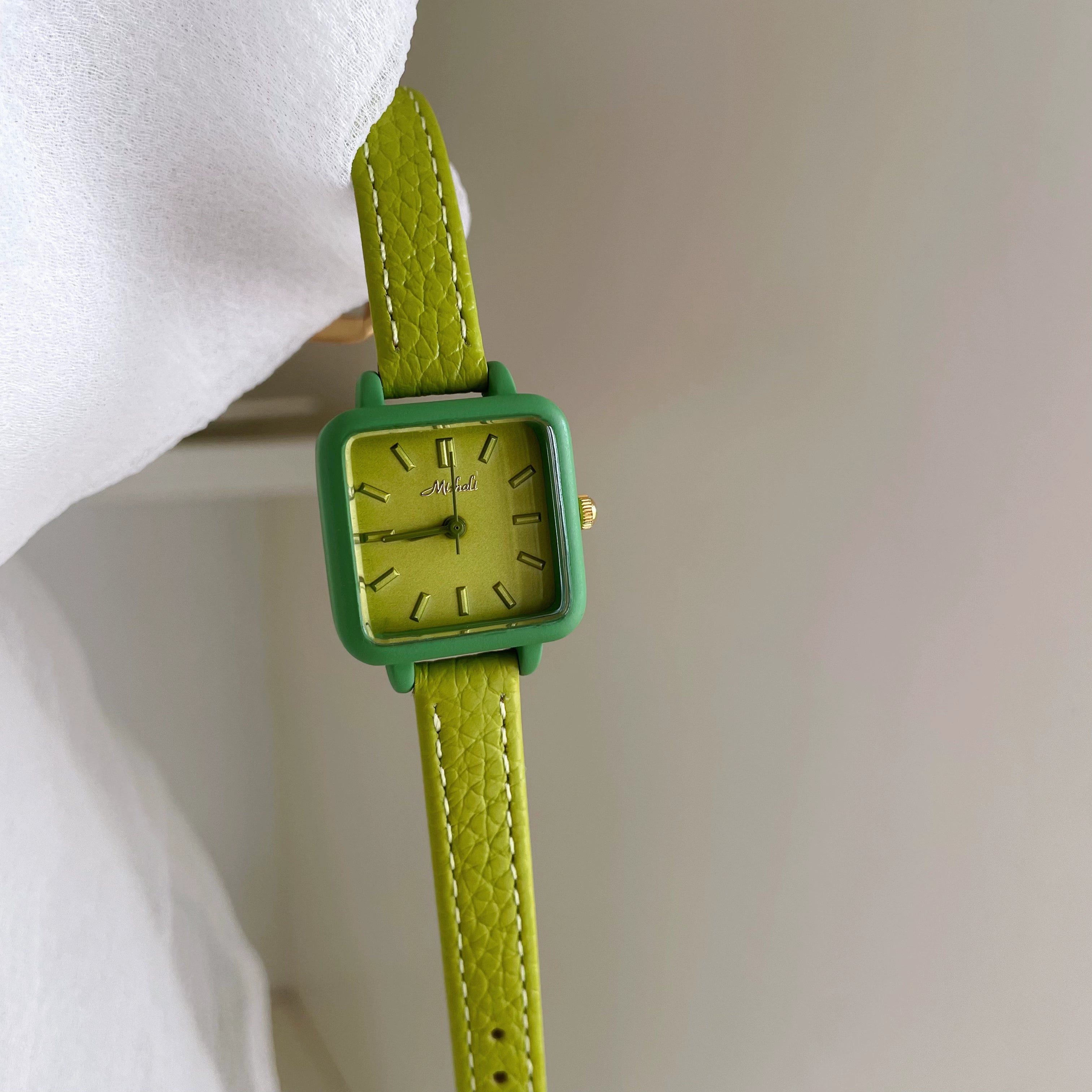 Ailen Vibrant Square Watch - Color Block [MFMQBILM]