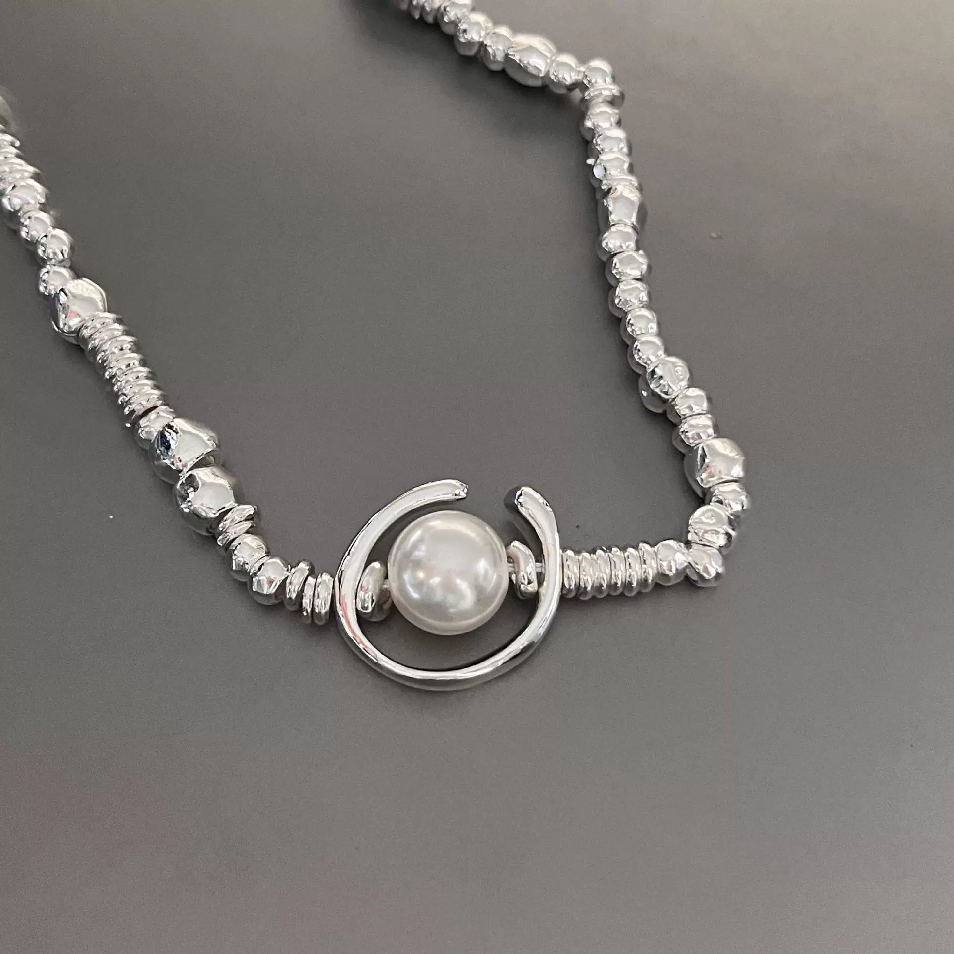 Winifred Irregular Pearl Necklace - Necklace