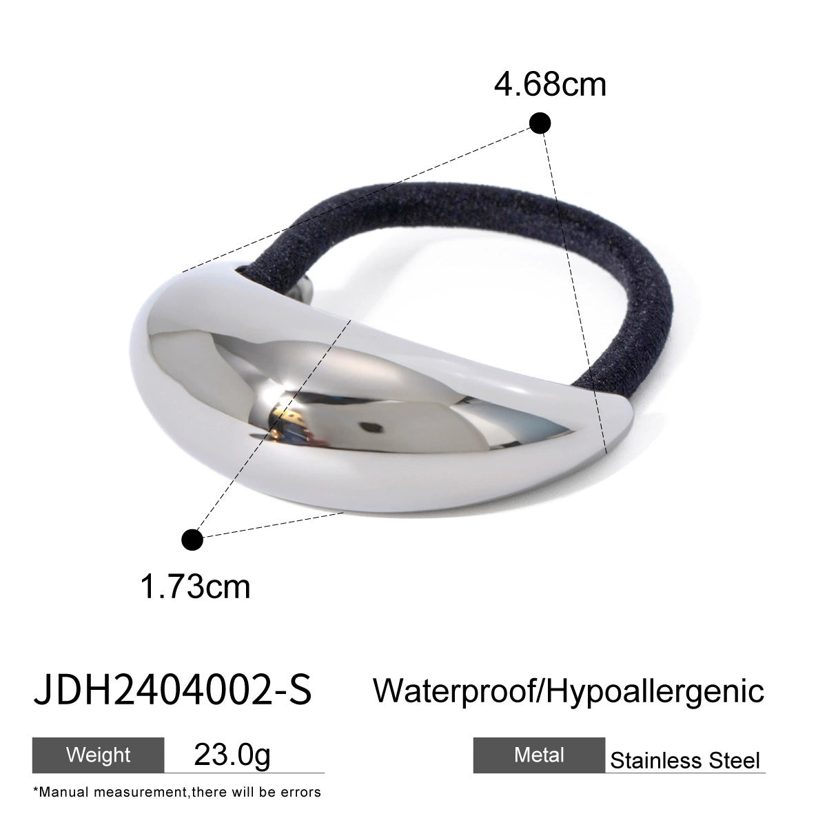 Danely Sleek Metal Hair Ties - JDH2404002-S [MN61U7R3]