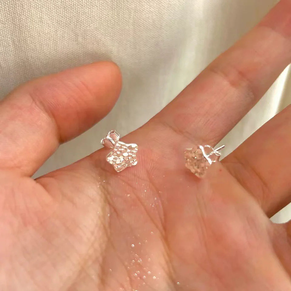 Ameya Sparkle Star Studs - Star Stud Earrings