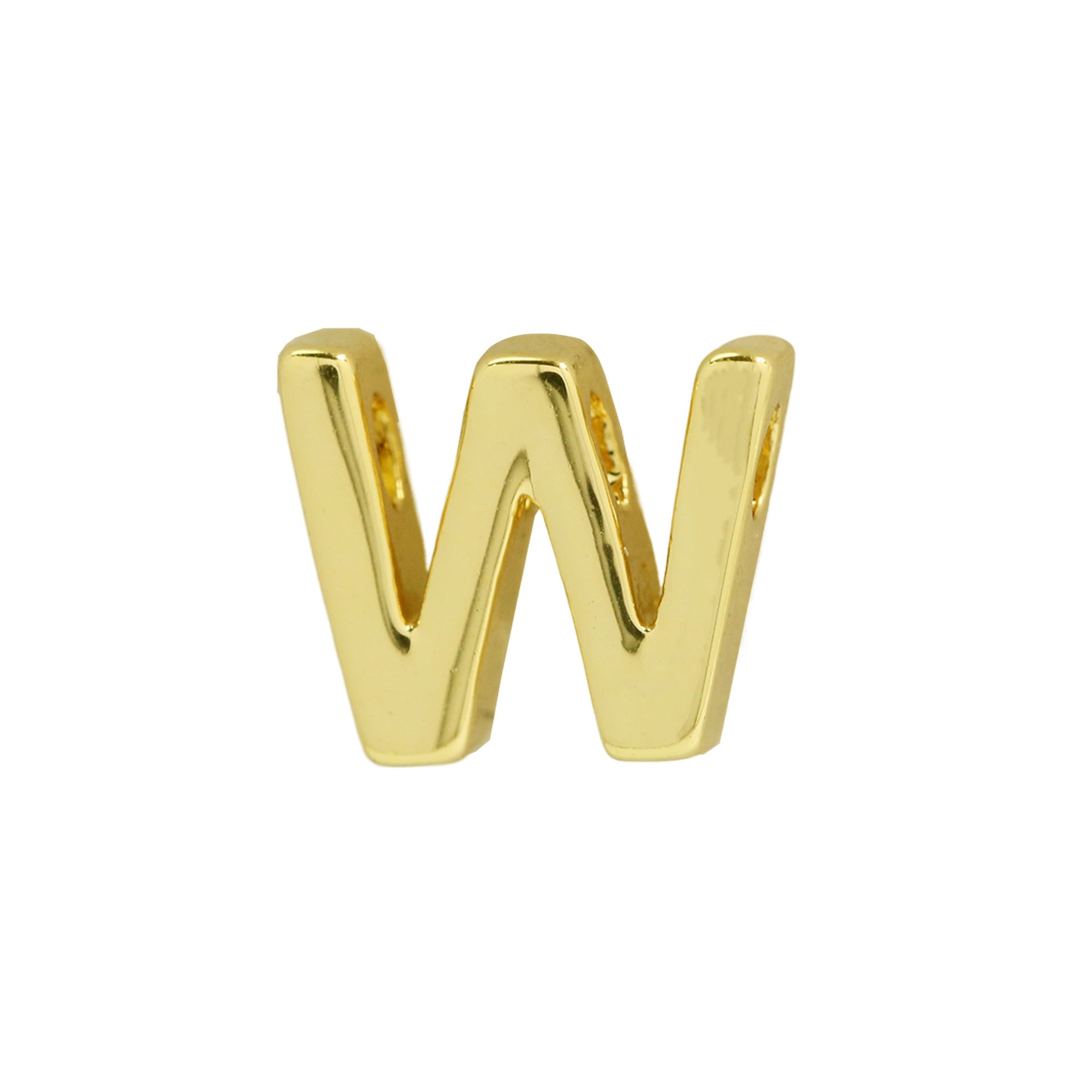 Alexandria Dainty Letter Pendant - W [1D0BIO91]