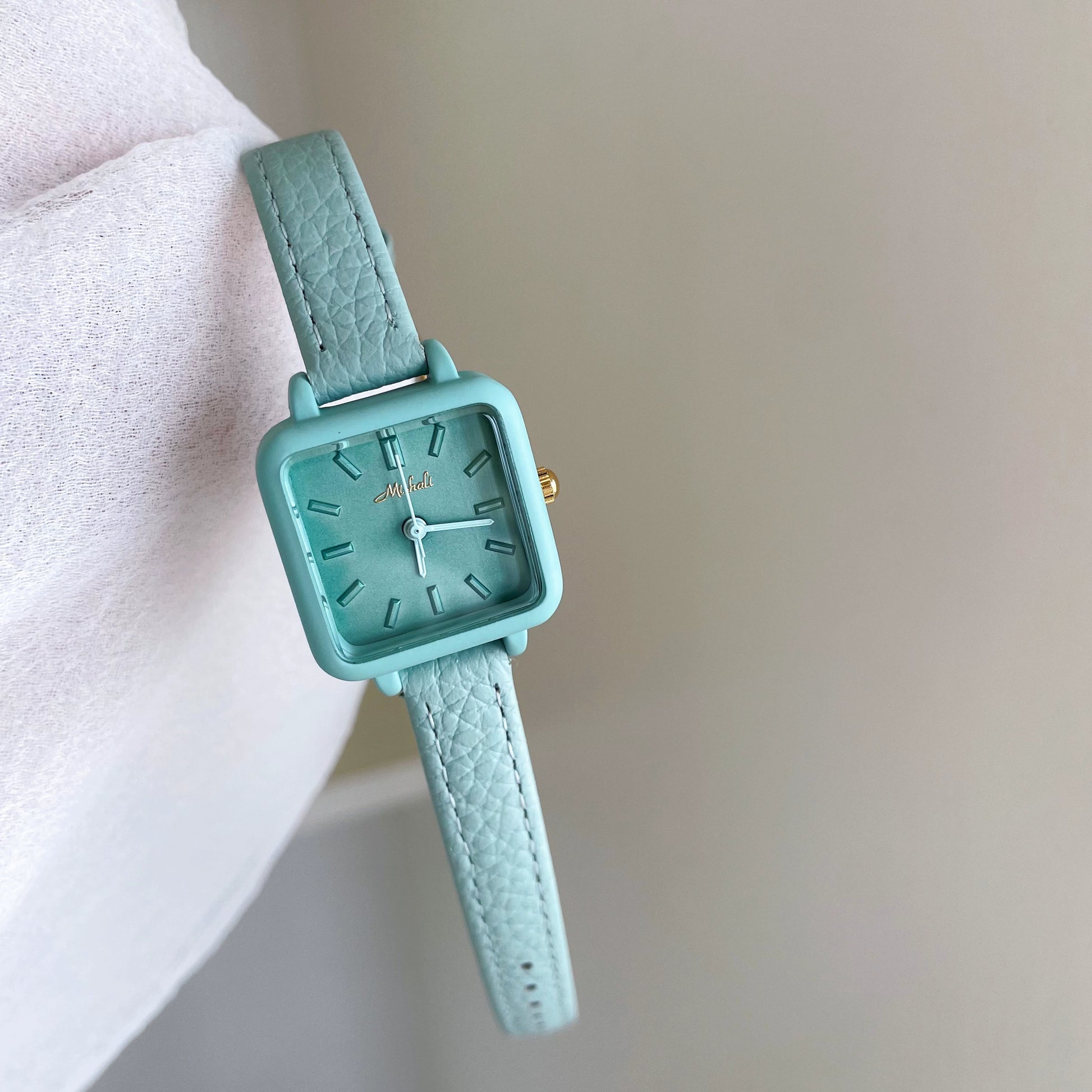 Ailen Vibrant Square Watch - Tiffany Green [IM0MPLGK]