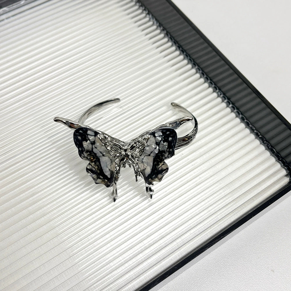 Lielle Gradient Butterfly Bracelet - Black Butterfly Bracelet [NGSNGNZS]