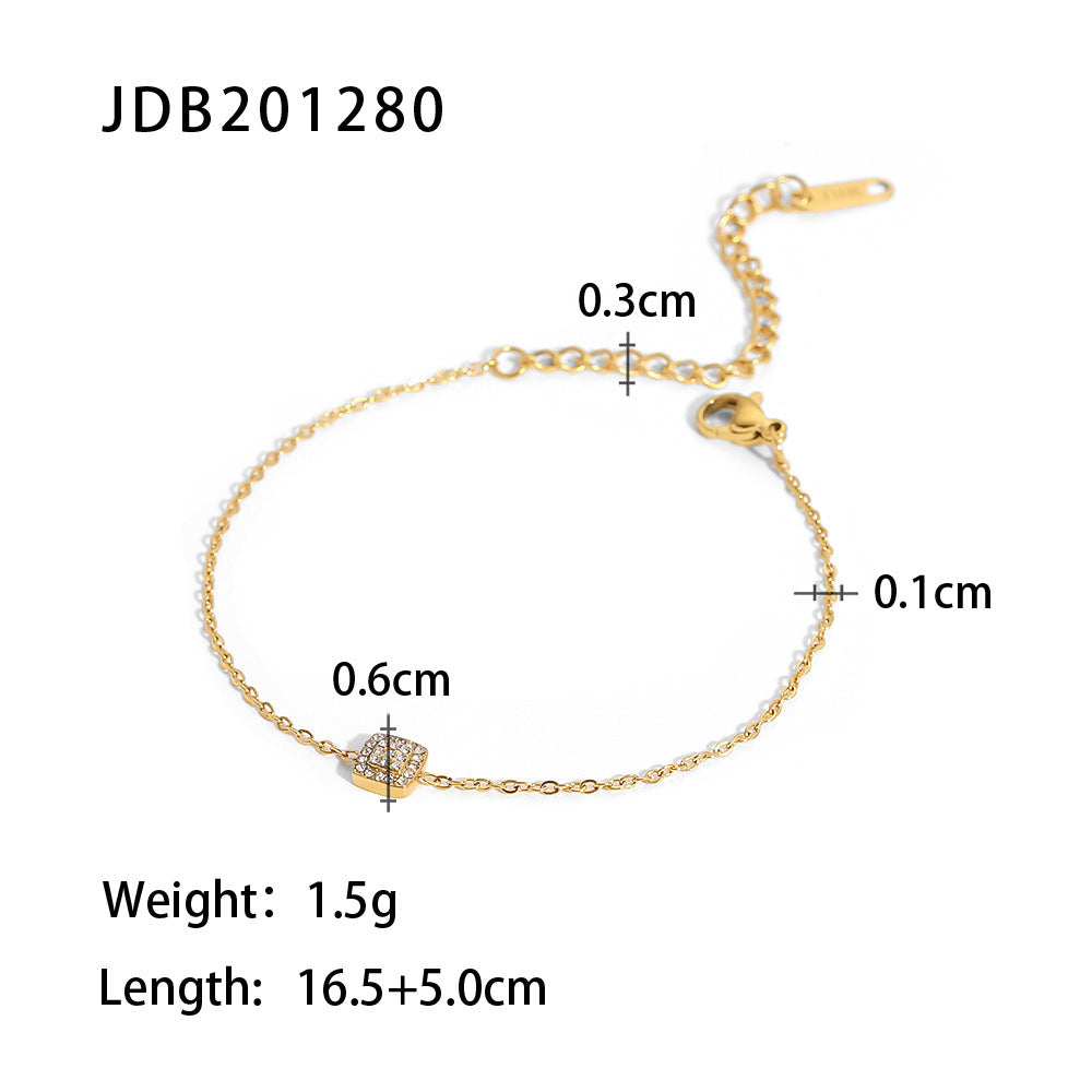 Iyla Sparkling Zircon Bracelet - JDB201280 [UGJ7QOIW]