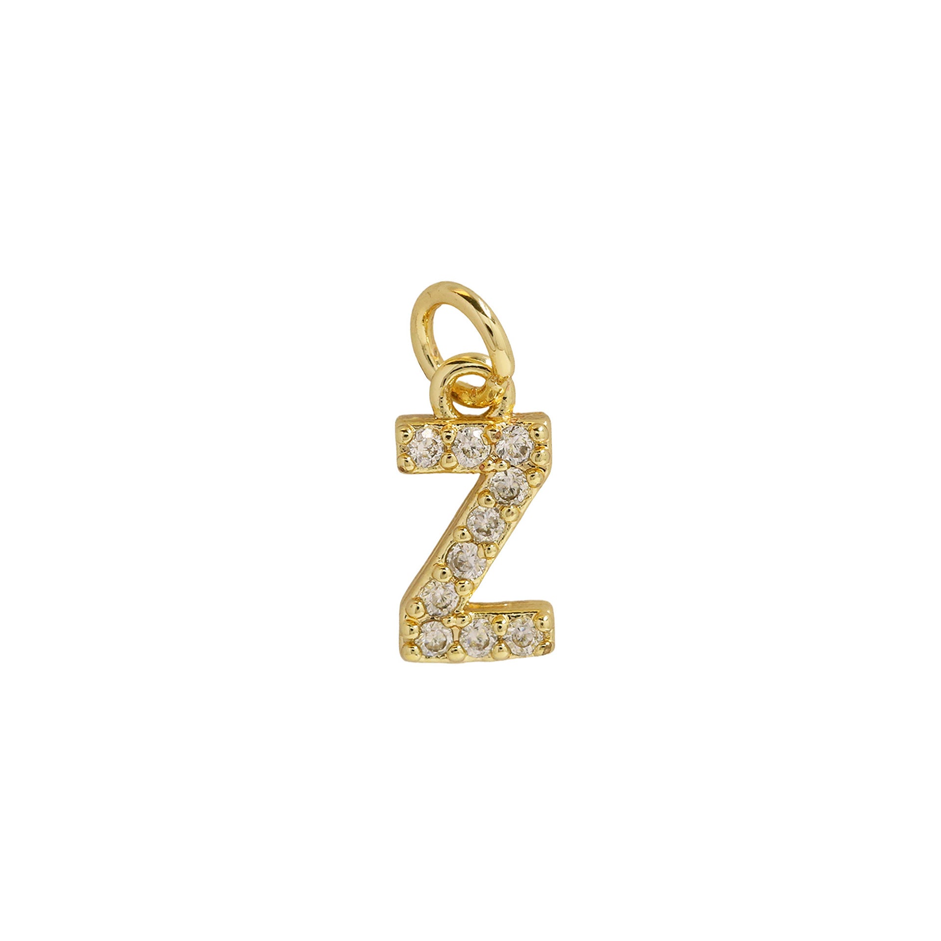 Leilah Zircon Initial Necklace - Z [GMX5MX0G]