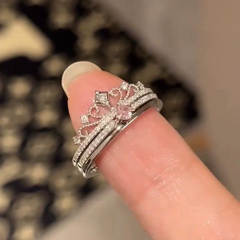 Semira Starry Crown Ring - Style 9