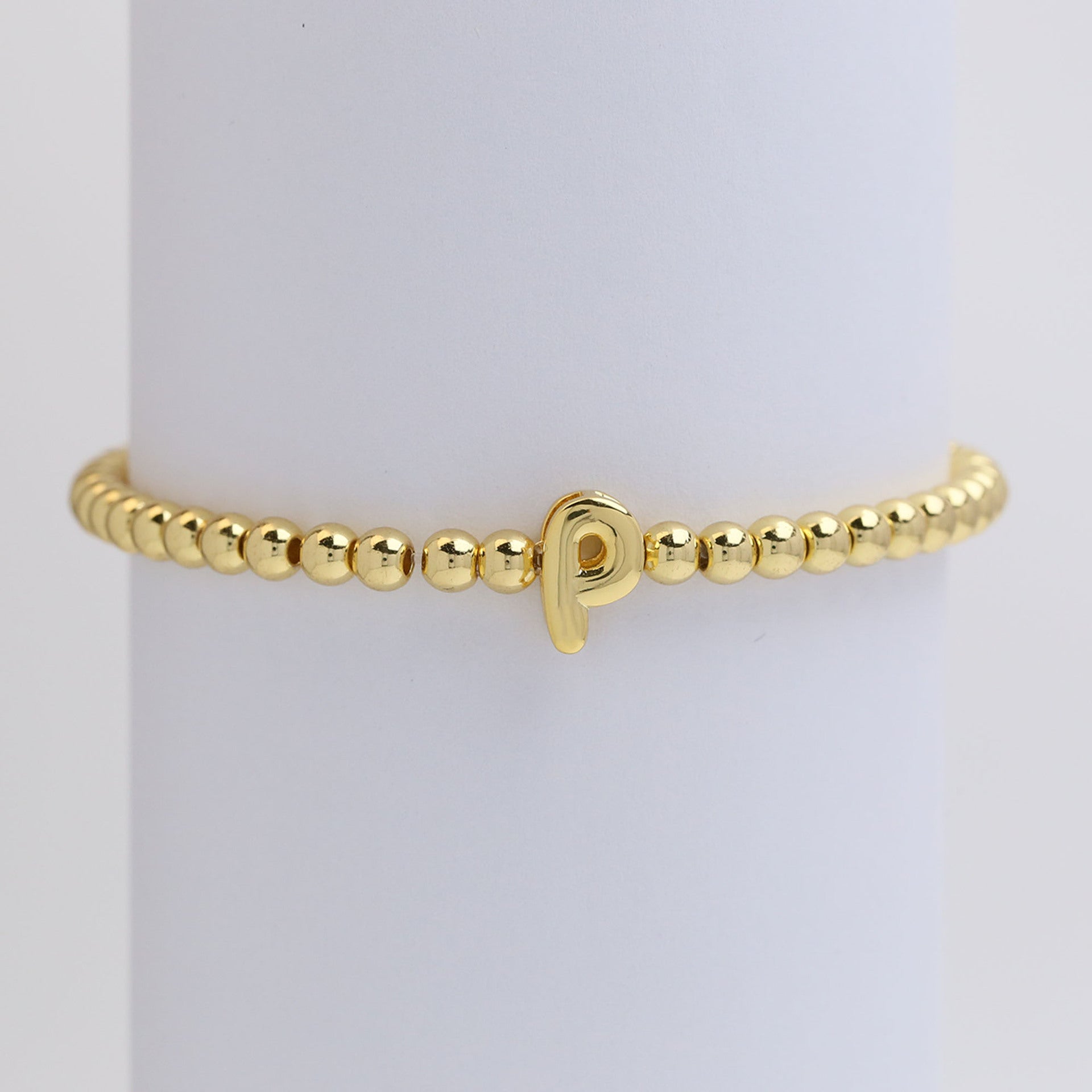 Jorie Polished Letter Bracelet - P [1Q2QWPGV]