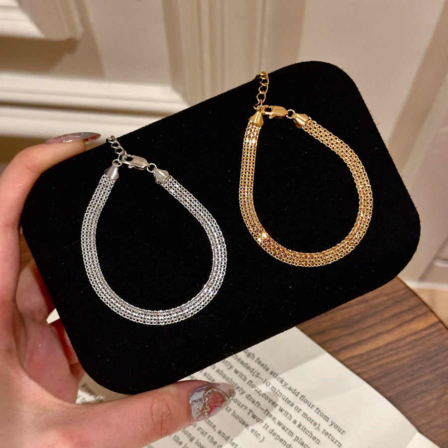 Siobhan Milanese Stack Bracelet - Gold (16cm + 3cm) [EOAT0WV5]