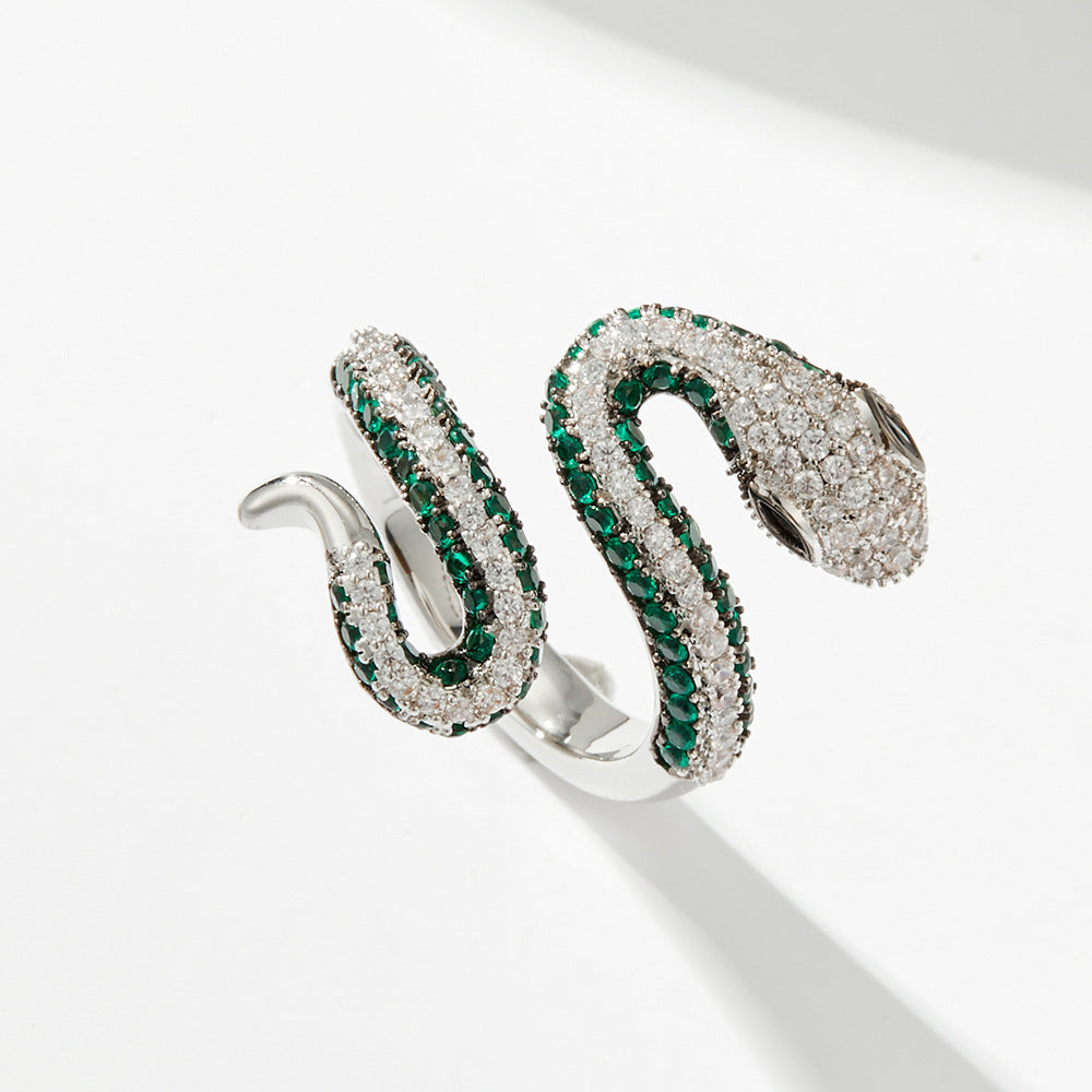 Dani Zircon Serpent Ring - R16214B300 [MIOFRPYY]