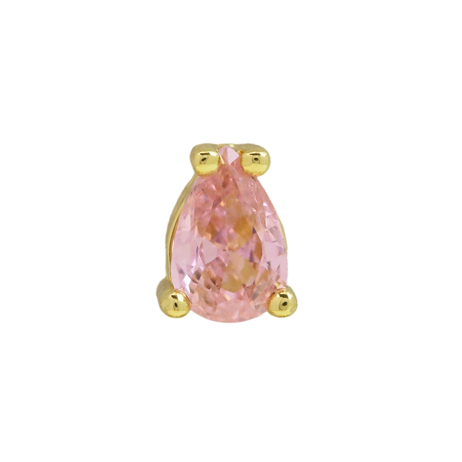 Kynsley Gold Charm Necklace - October Birthstone Drop [R7W3ZQ1B]