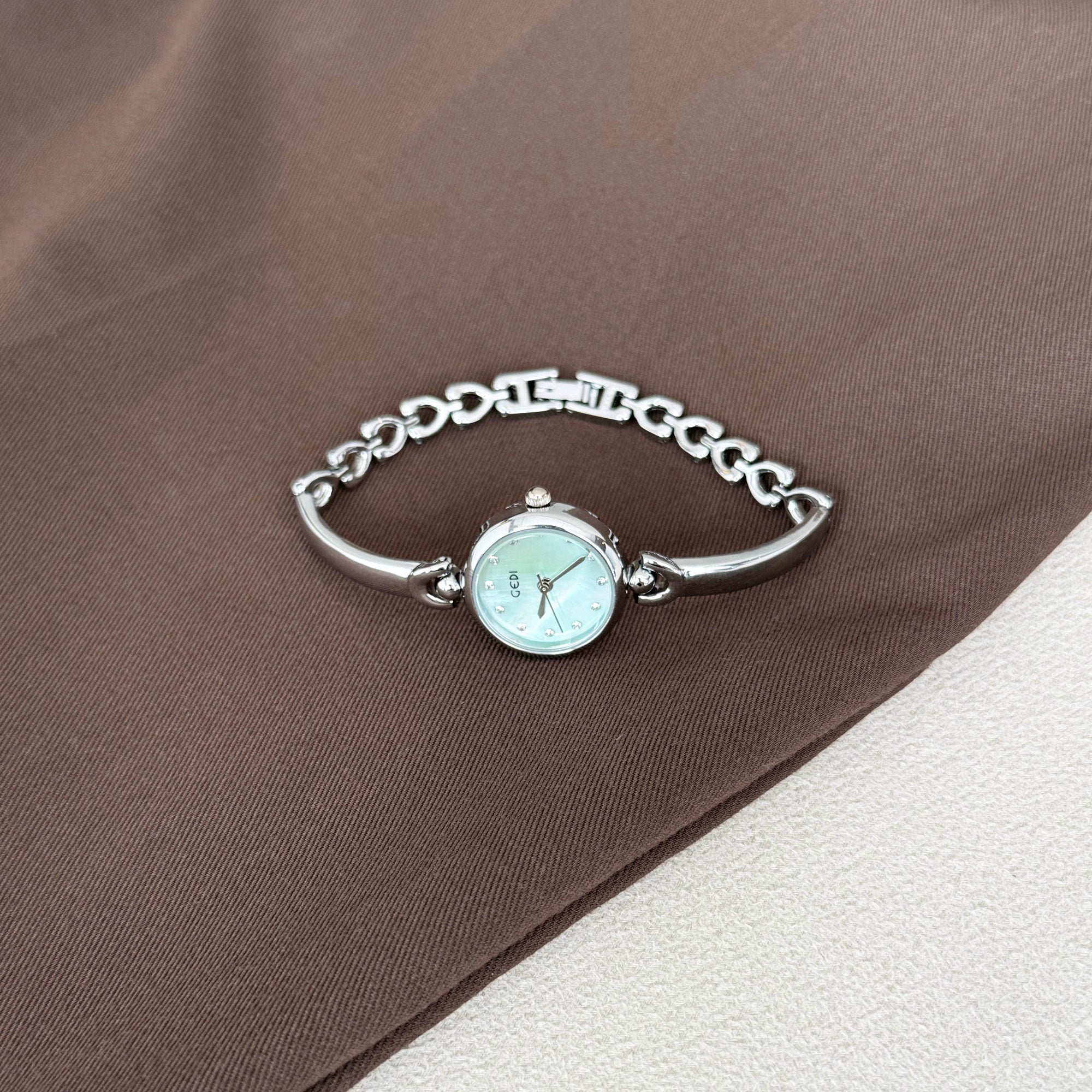 Shayne Dainty Link Watch - Mint Green [RIKQWIZI]