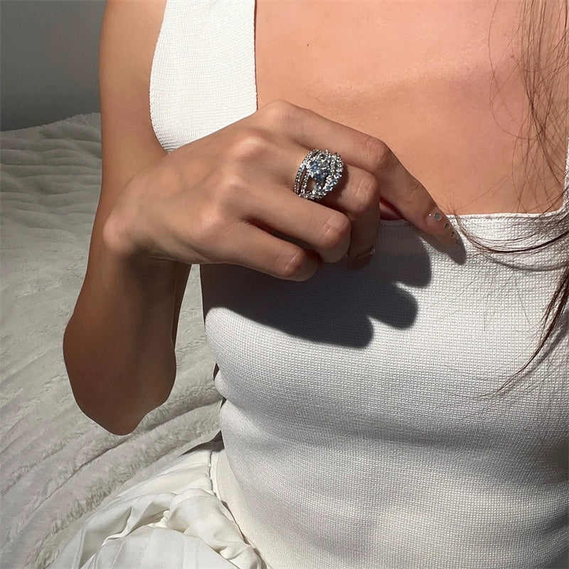 Paetyn Zircon PavŽ Ring - US Size 7