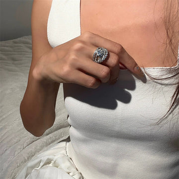Paetyn Zircon PavŽ Ring - US Size 7