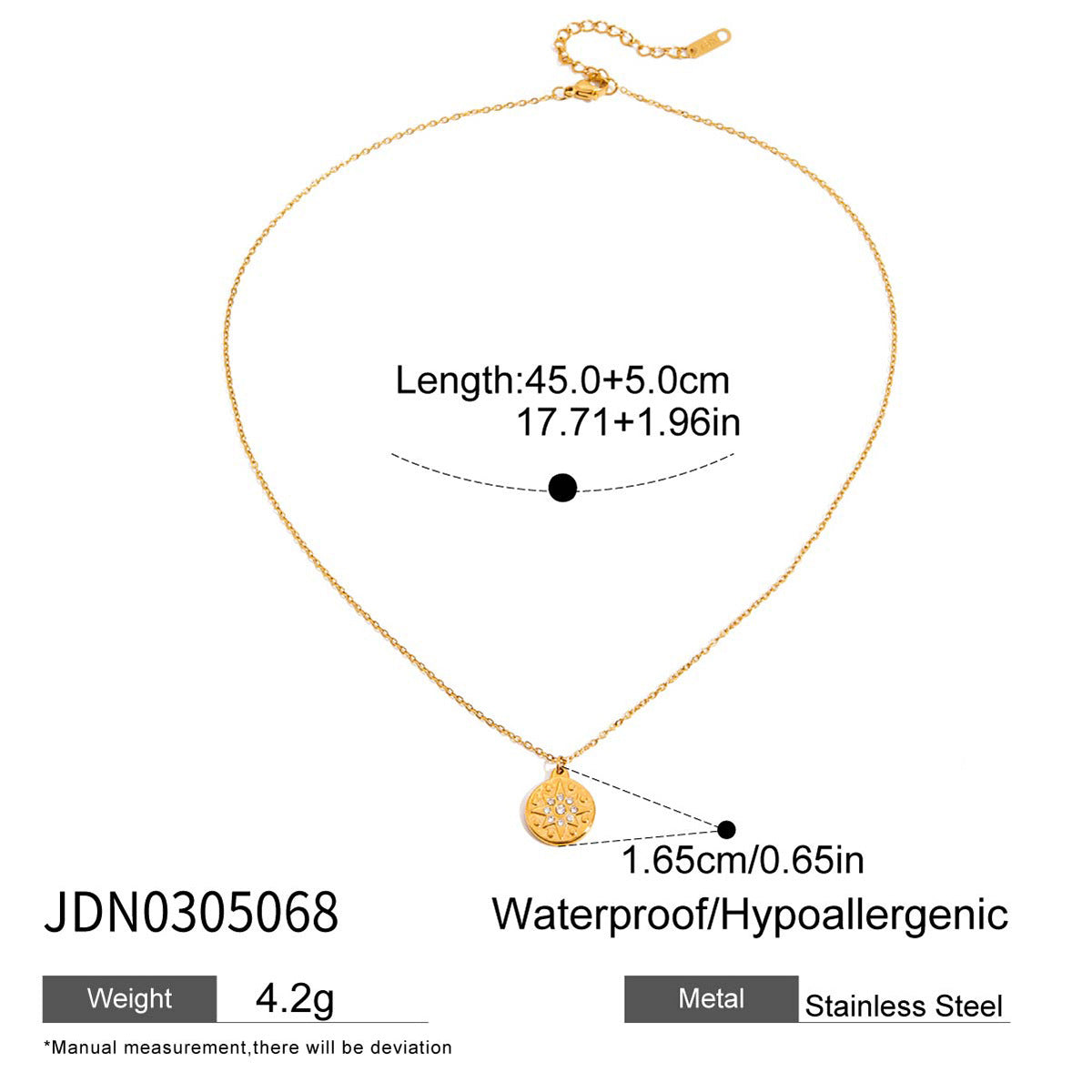 Adilene Stellar Pendant Necklace - JDN0305068 [VJRJPLS7]