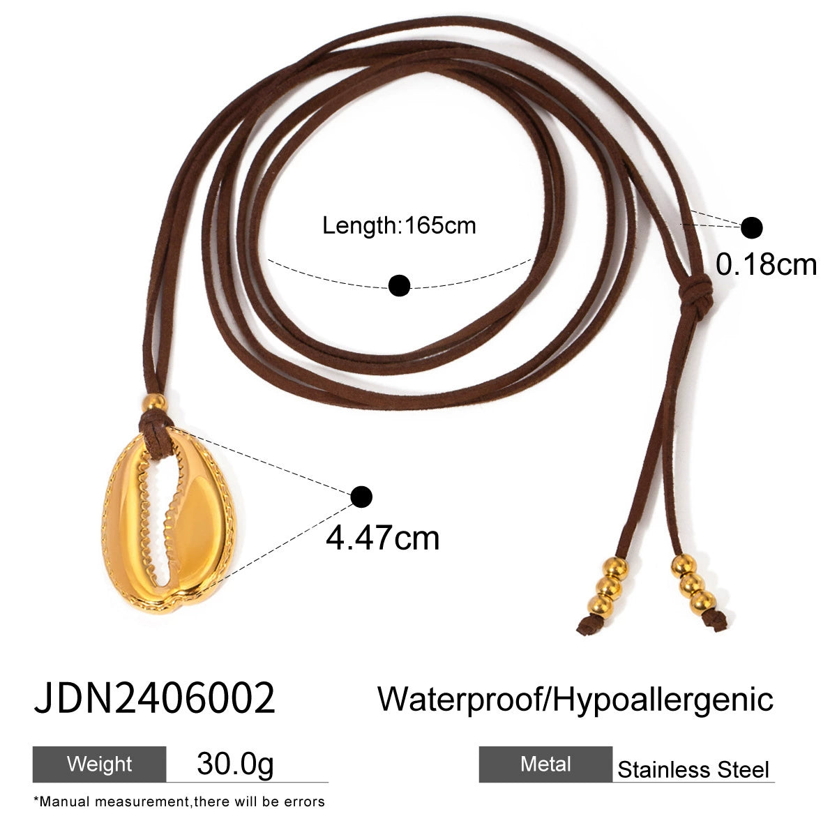 Zianna Tiger Eye Pendant Necklace - JDN2406002 [3TGNLK7A]
