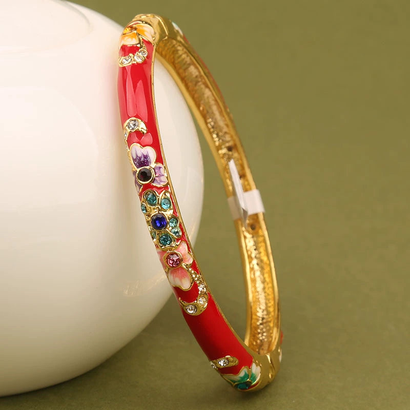 Kooper Enamel Sparkle Bracelet - Red - Kids [X9PBI8BJ]