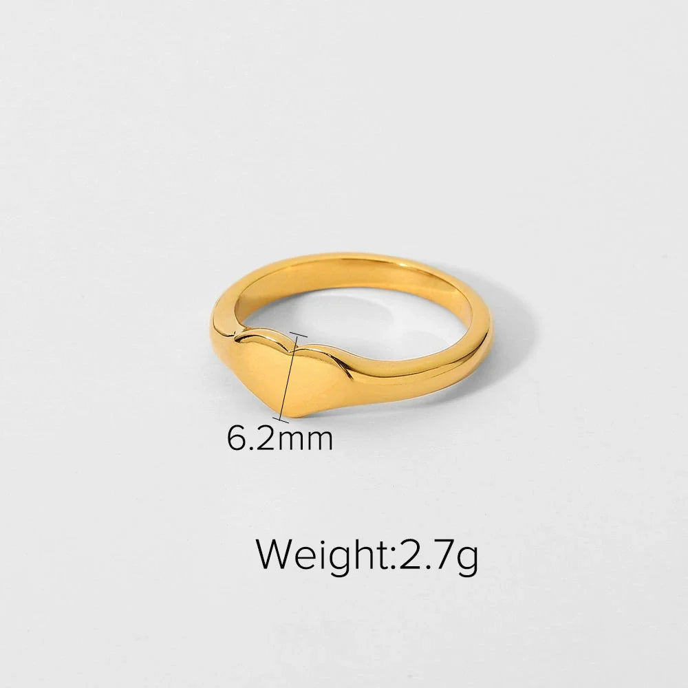Heavenlee Elegant Zircon Rings - JDR201343-7