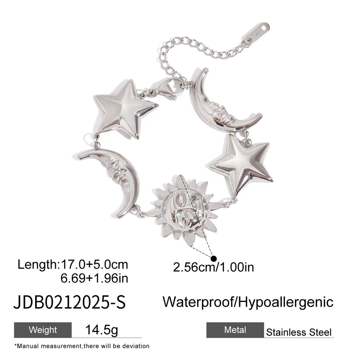 Damari Celestial Star Bracelet - JDB0212025-S [3VMIUSBF]