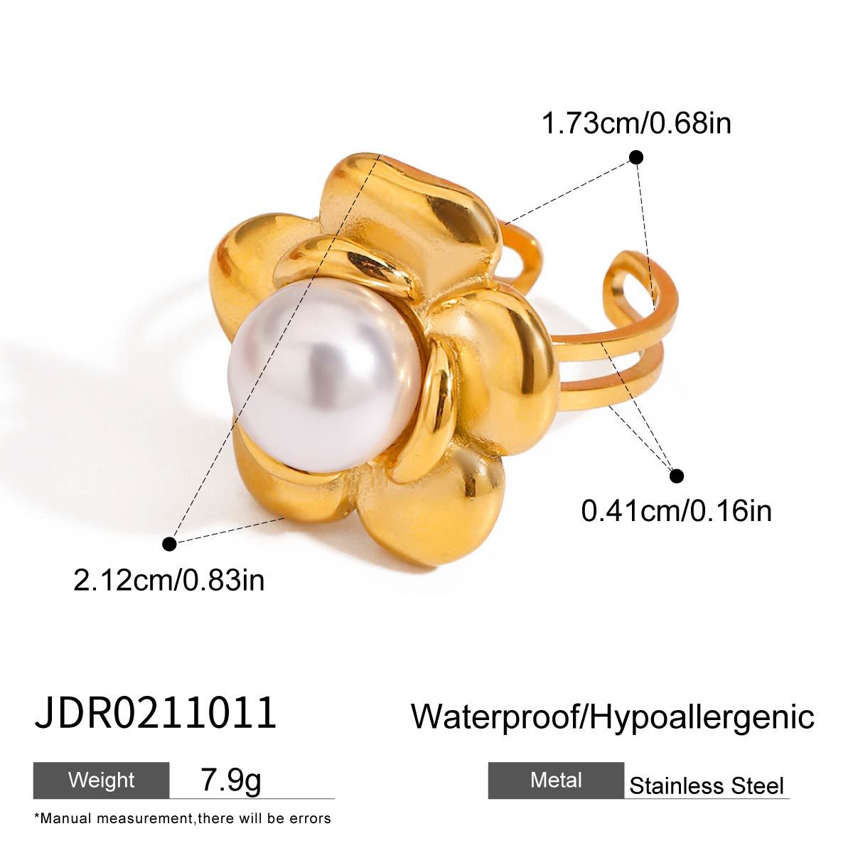 Janiah Pearl Stacking Rings - JDR0211011 [01DH4G3D]
